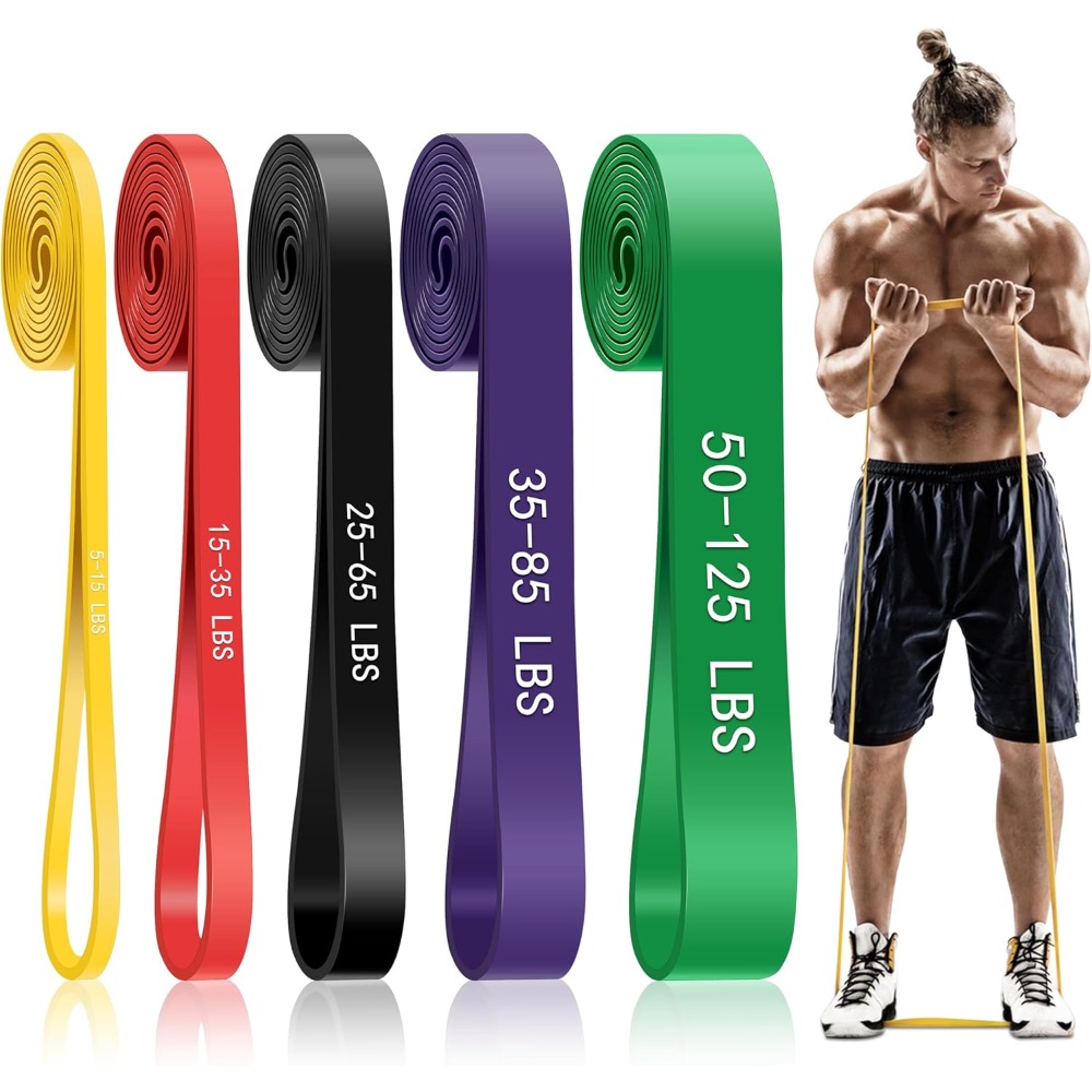 풀업 보조 밴드, 5단계 저항 밴드, 남녀 공용 풀업  - Pull Up Assist Band 리뷰 및 가격